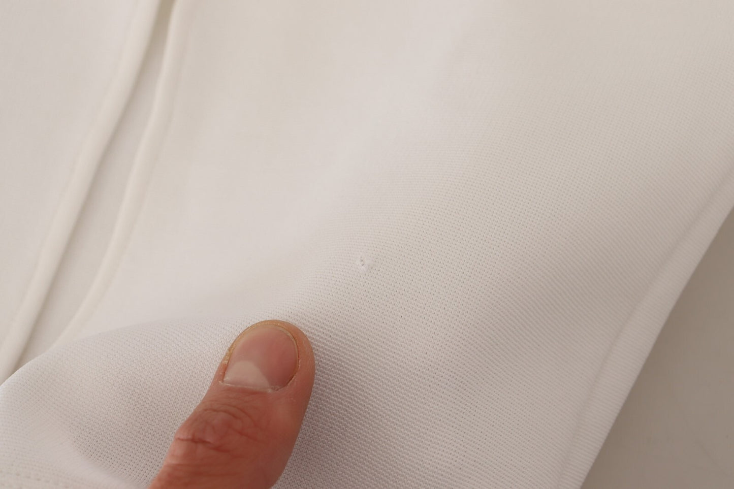 Maison Margiela Rayon White Sleeveless V-neck Sheath Midi Dress