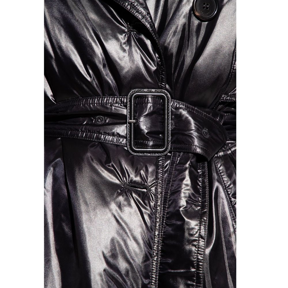 Saint Laurent Black Polyamide Coat
