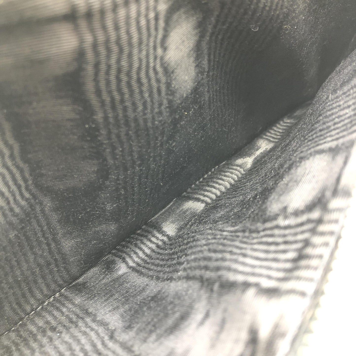 Chanel Black Patent Chocolate Bar Chain Shoulder Bag