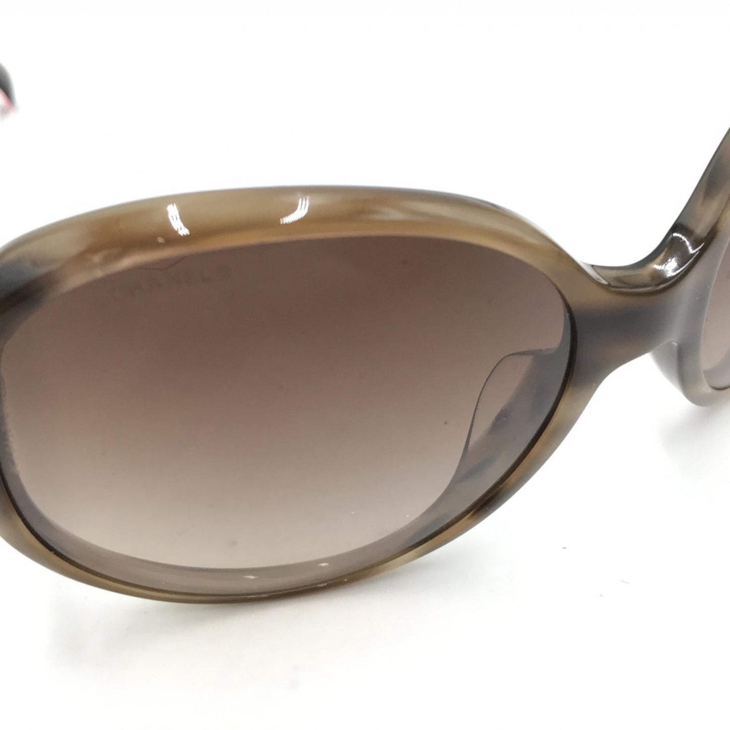 Chanel Oversized Gradient Brown Sunglasses