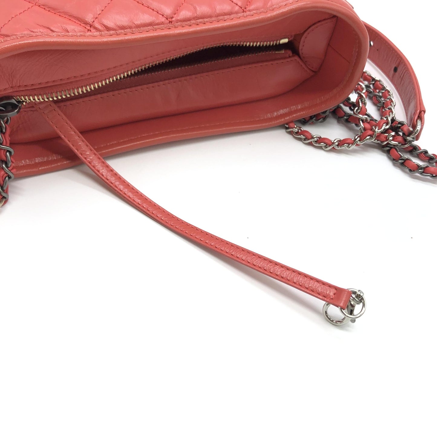 Chanel Red Gabriel Chain Shoulder Bag