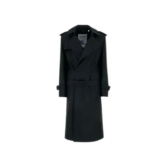 Burberry Black Polyester Coat