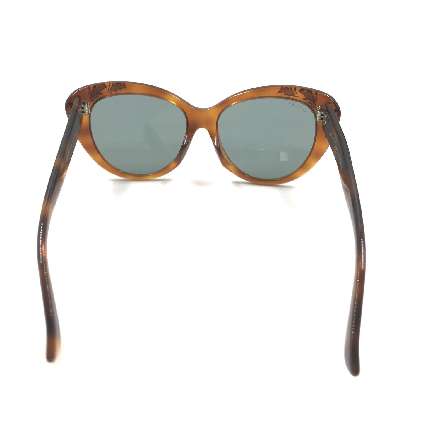 Gucci Cat Eye Sunglasses With Tortoise Shell