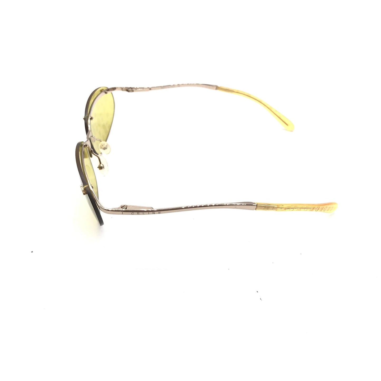 Celine Frameless Sunglasses With Yellow Lenses