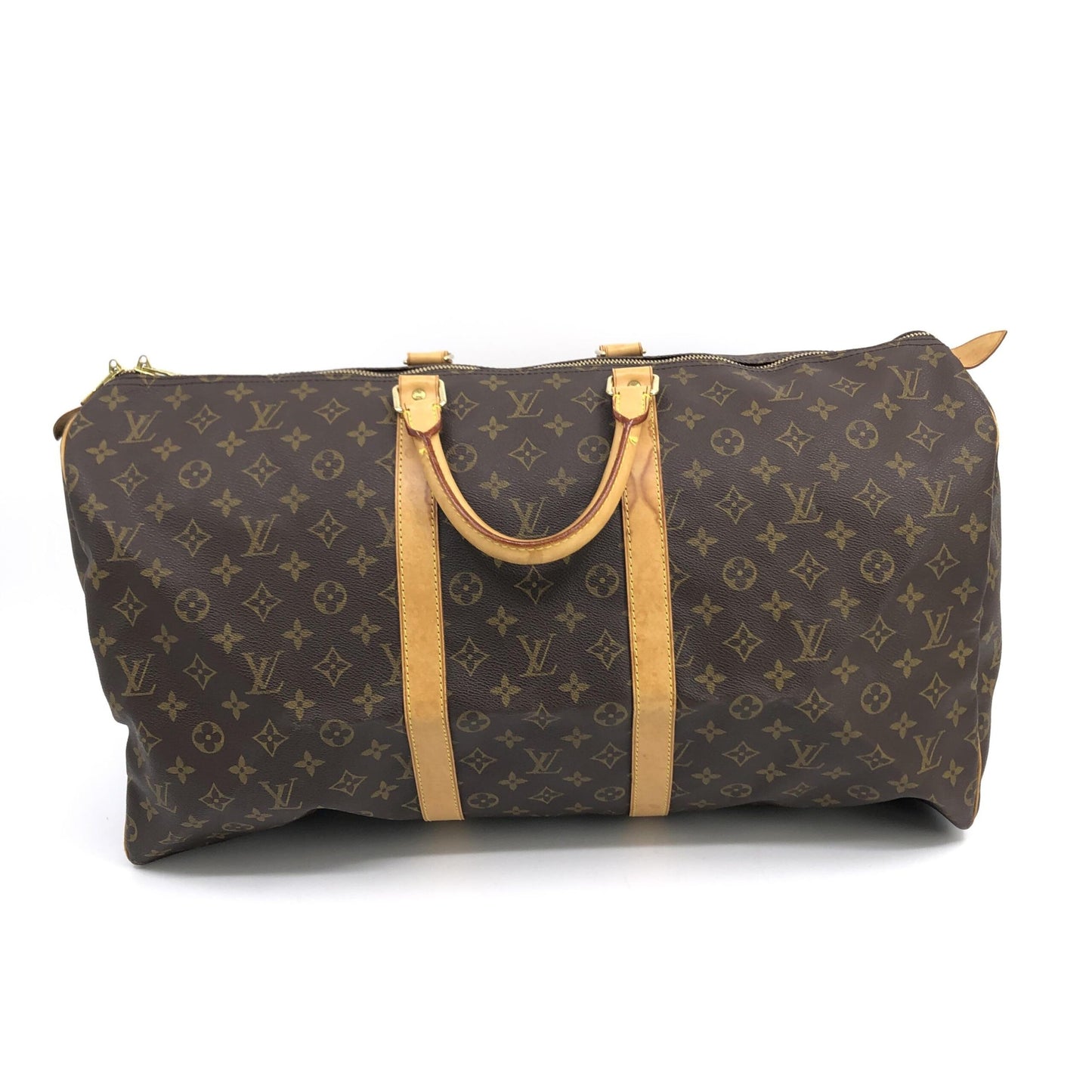 Louis Vuitton Monogram Keepall 55 Handbag