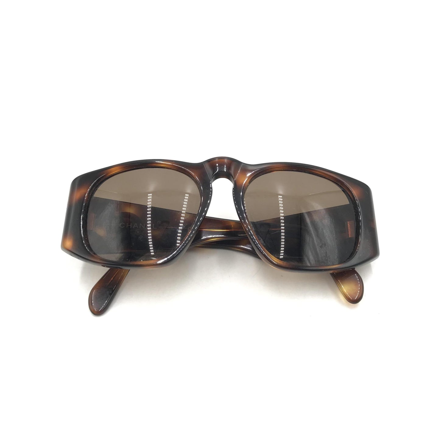 Chanel Vintage Classic Tortoise Sunglasses