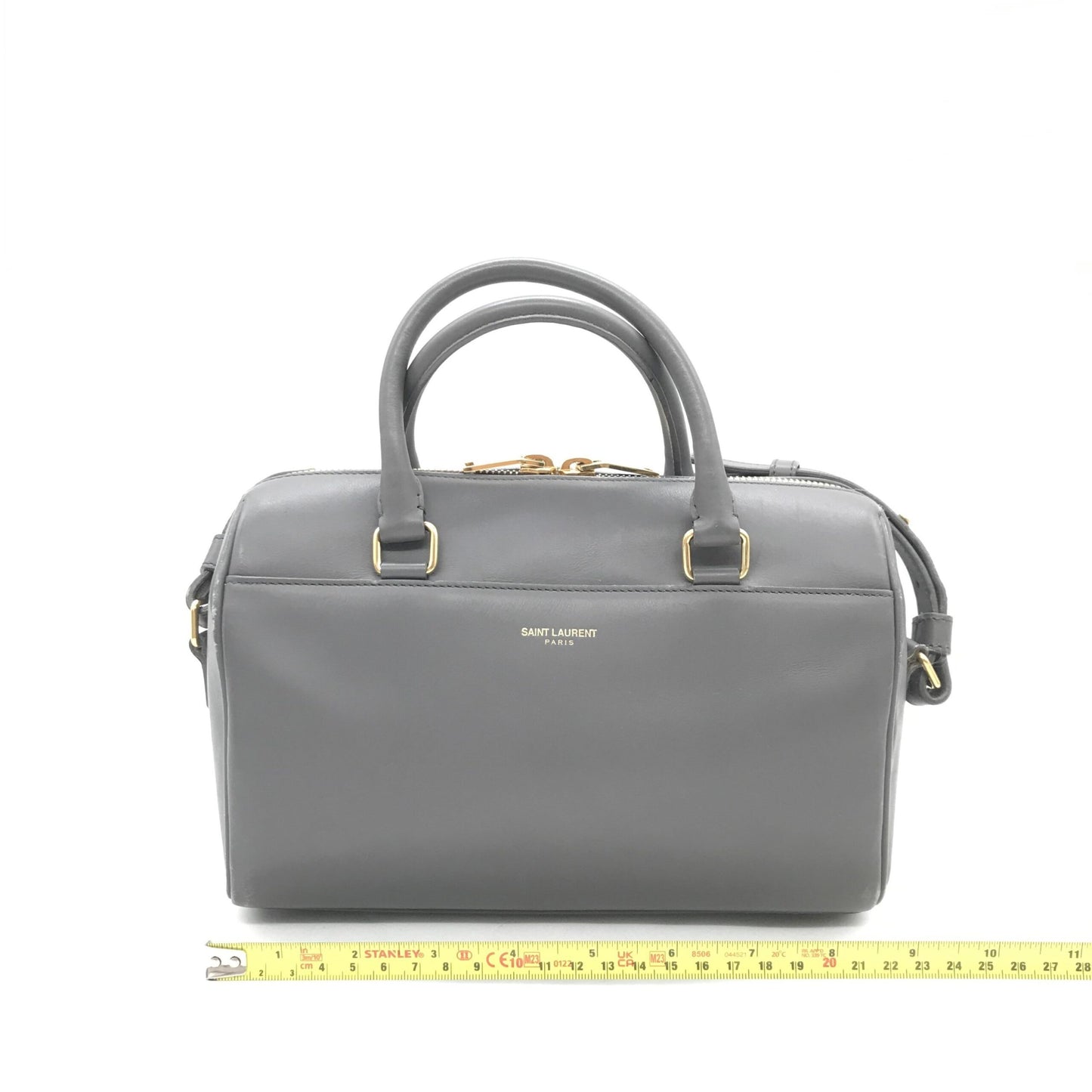 Yves Saint Laurent Classic Baby Duffle Bag Leather Black 491656