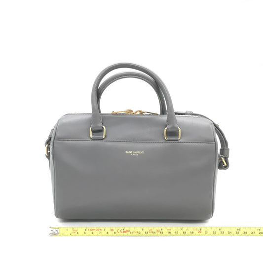 Yves Saint Laurent Classic Baby Duffle Bag Leather Black 491656