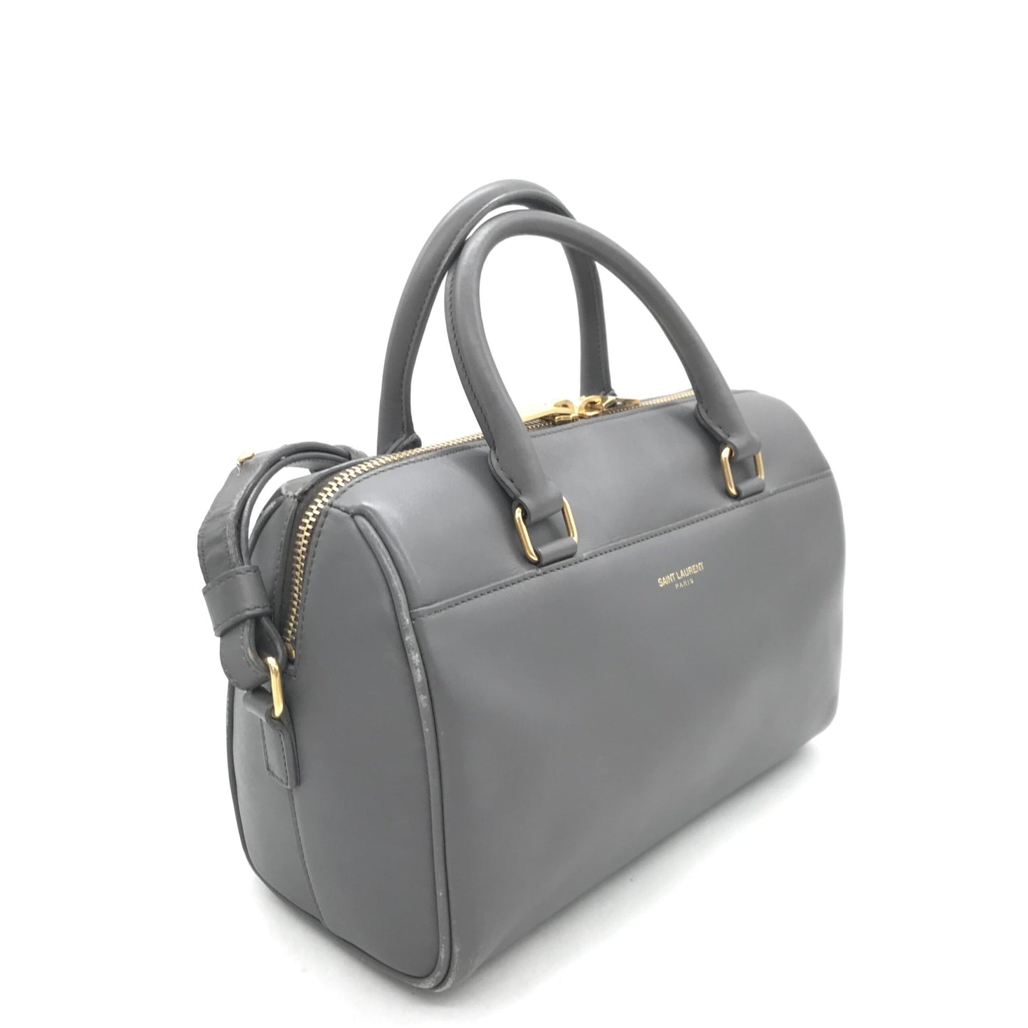 Yves Saint Laurent Classic Baby Duffle Bag Leather Black 491656