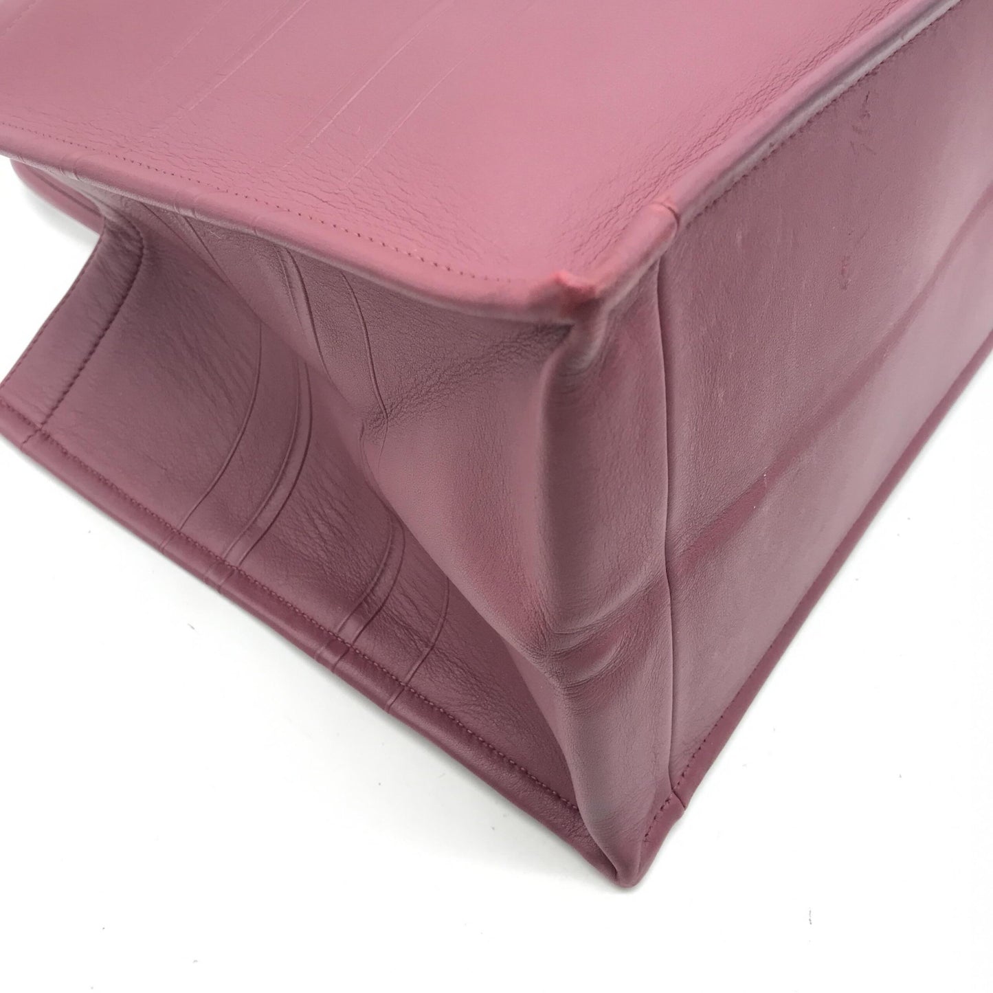 Christian Dior Leather Book Tote Bag