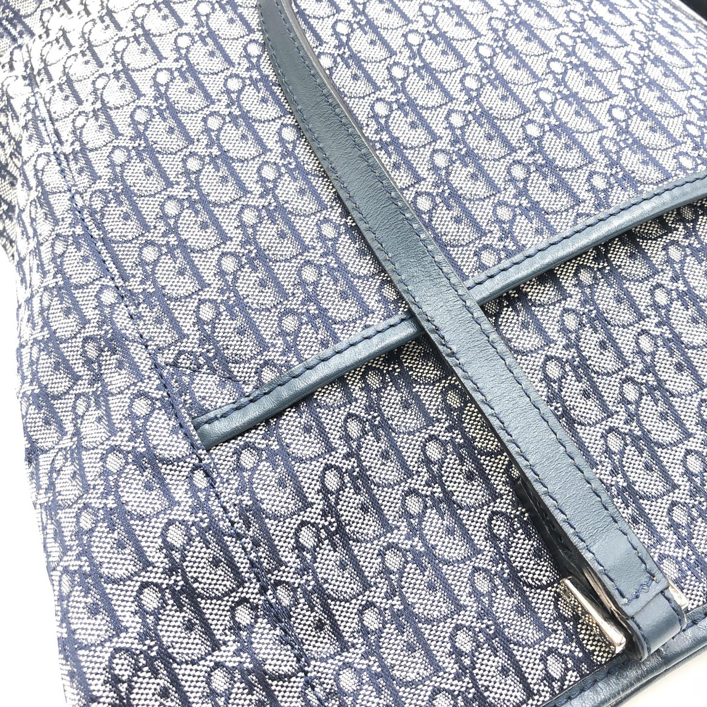 Christian Dior Diorissimo Trotter Canvas Tote Bag